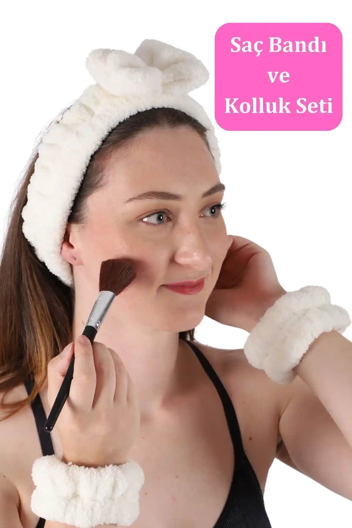 Vosvera Soft Saç Bandı ve Bileklik Makyaj Seti ile Günlük Güzellik Rutininizi Tamamlayın
