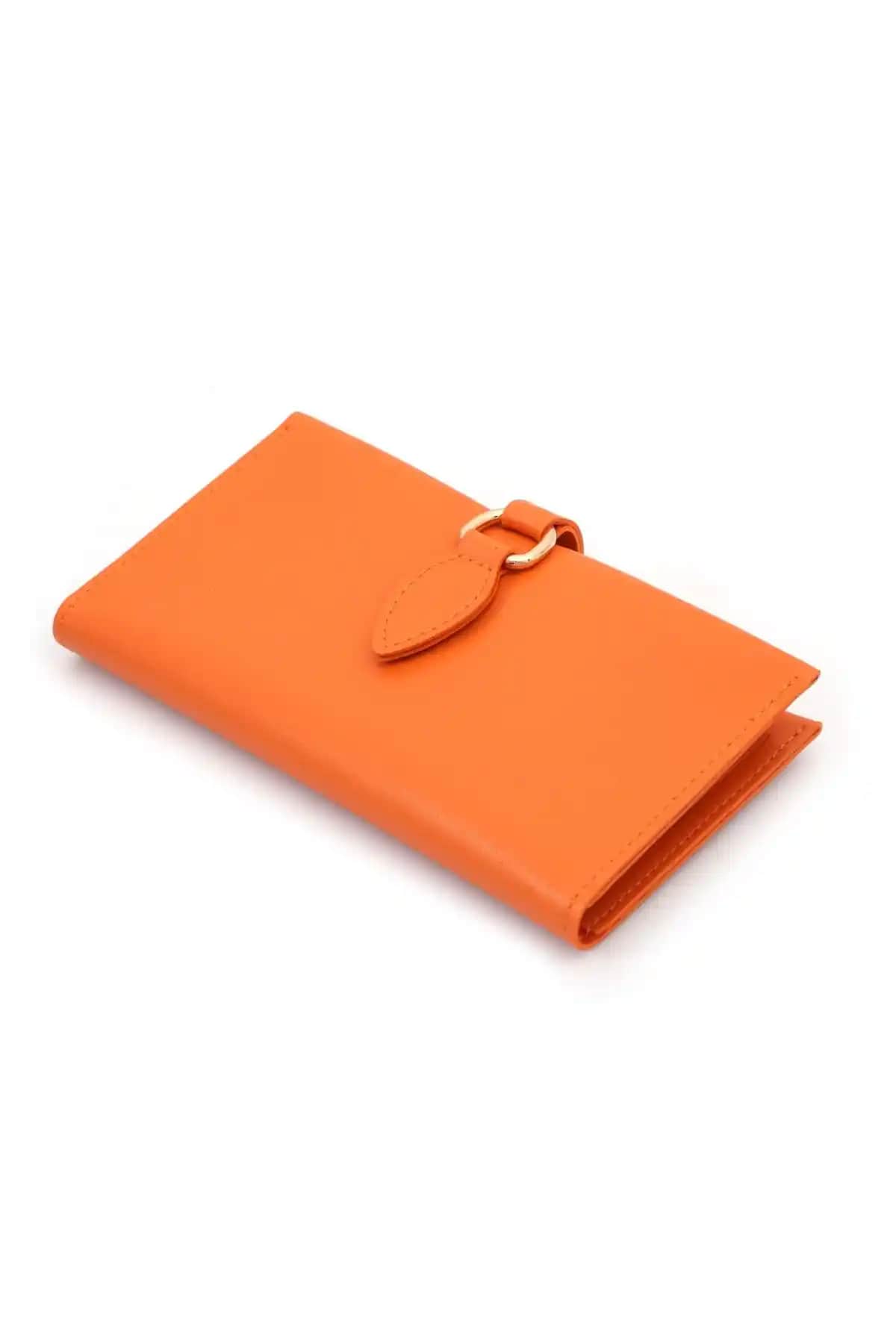 Womancraft Turuncu Kadın Cüzdanı: Şıklık ve Fonksiyonellik Bir Arada