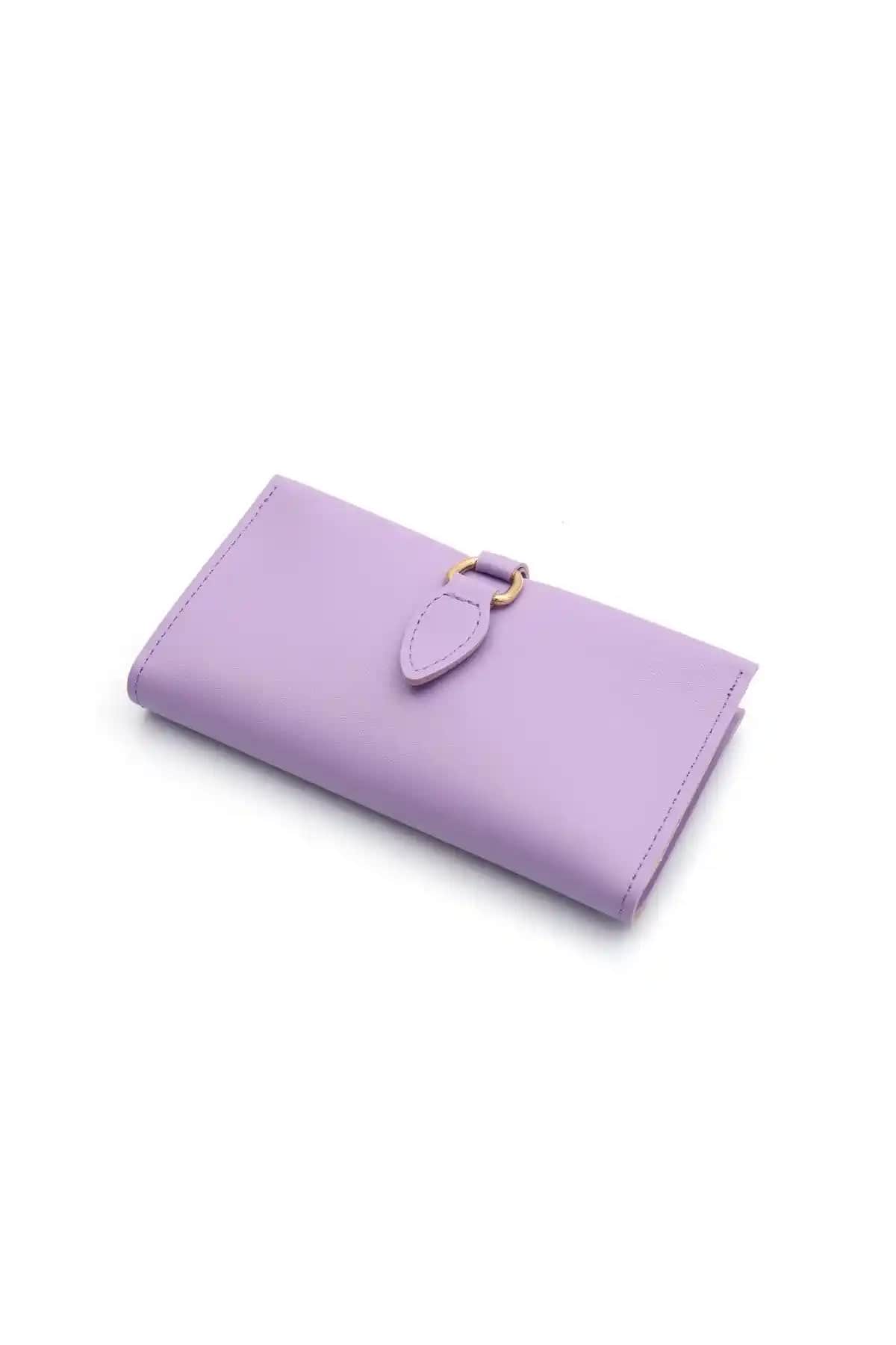 Womancraft Yumuşak Derili Unisex Cüzdan Geniş İç Hacmi ve Çevre Dostu Malzemelerle