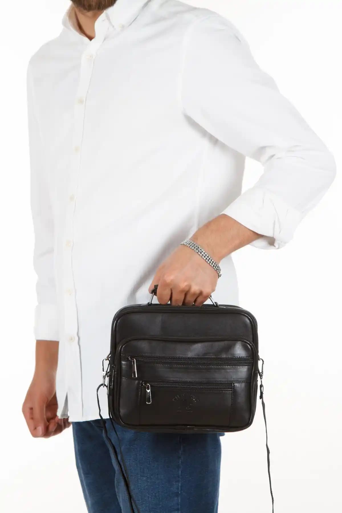 Yeni Nesil Hakiki Deri Büyük Boy Çanta Şıklığı ve Fonksiyonelliği Bir Arada