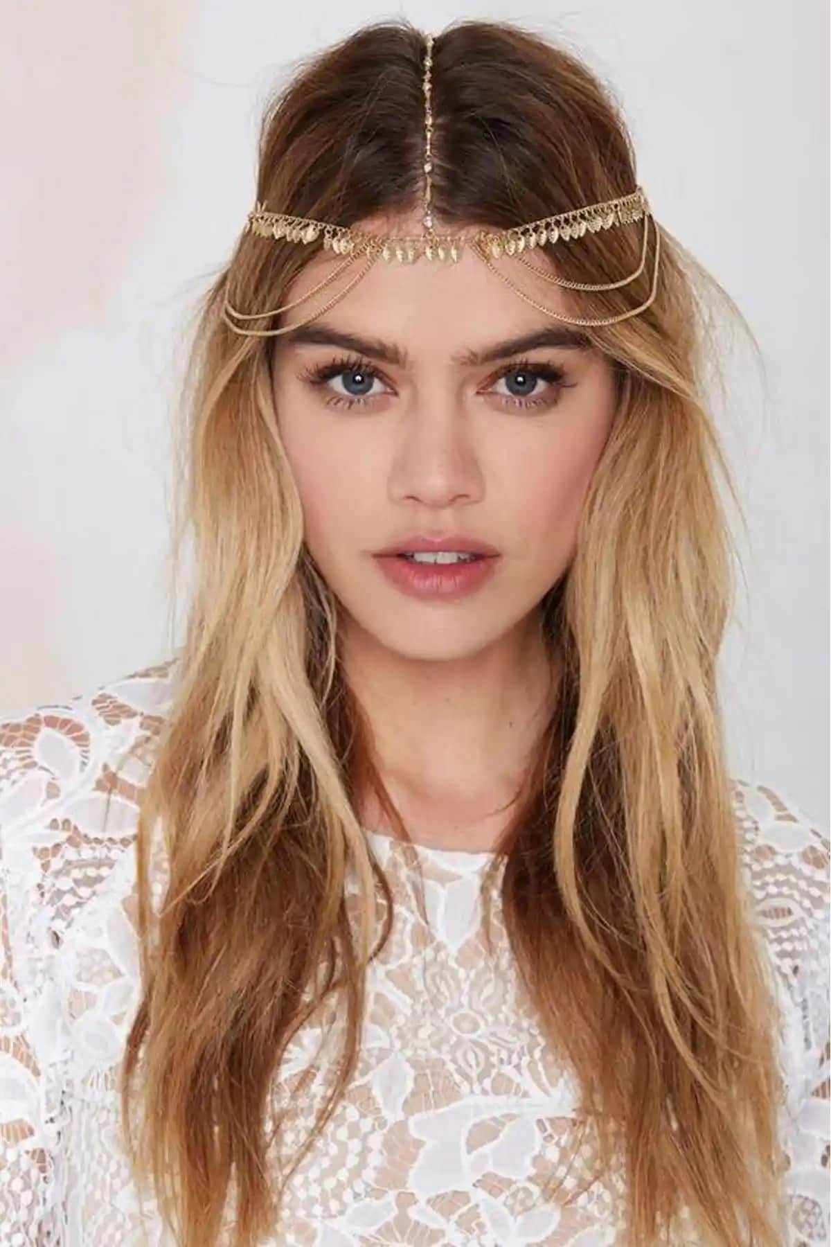 Yeni Obsessions Haria Alınlık Altın Renkli Şık ve Zarif Saç Aksesuarı Özellikleri