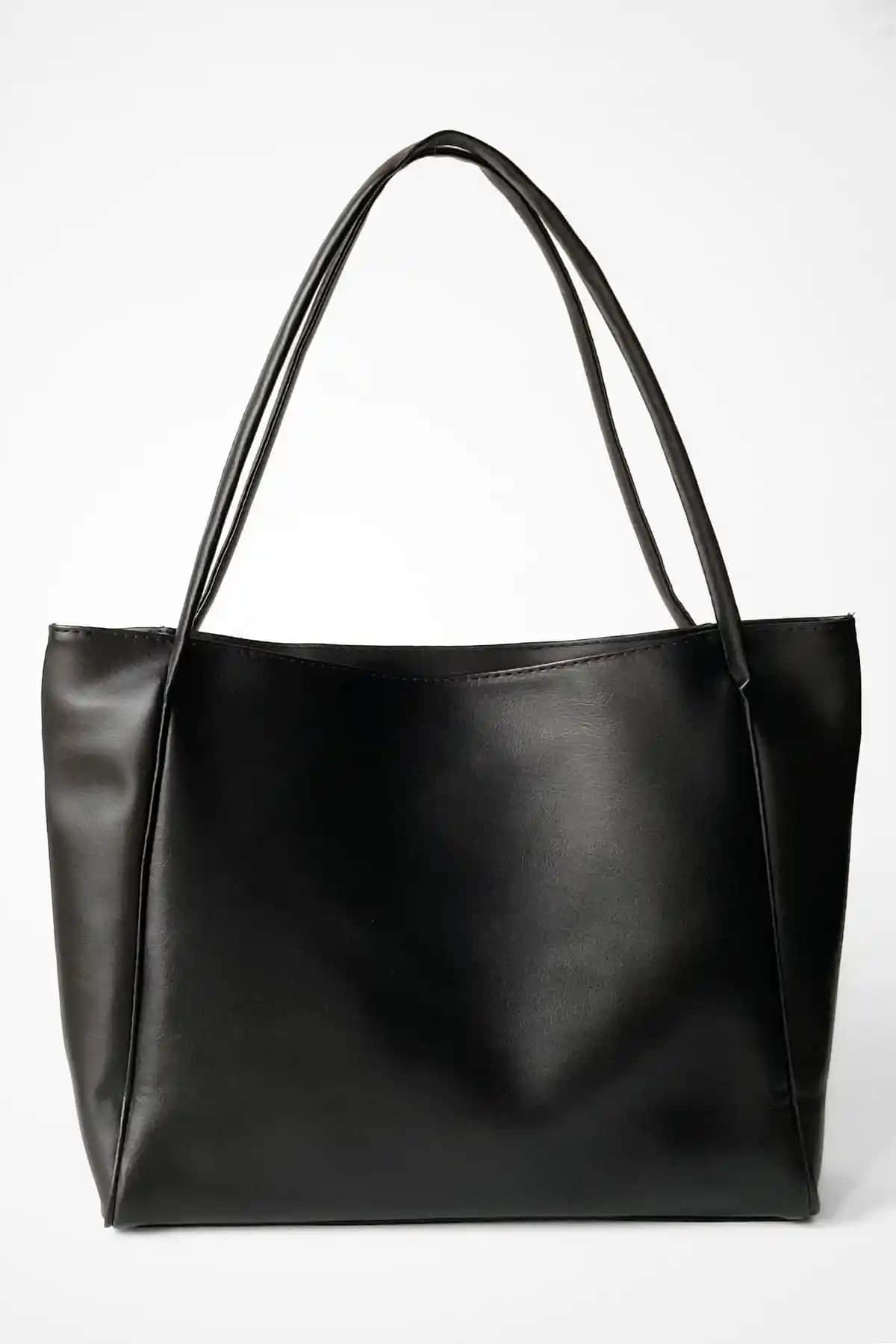 Yuka Atelier Nou Çift Saplı Siyah Büyük Boy Kadın Shopper Çanta Özellikleri ve Kullanım Avantajları