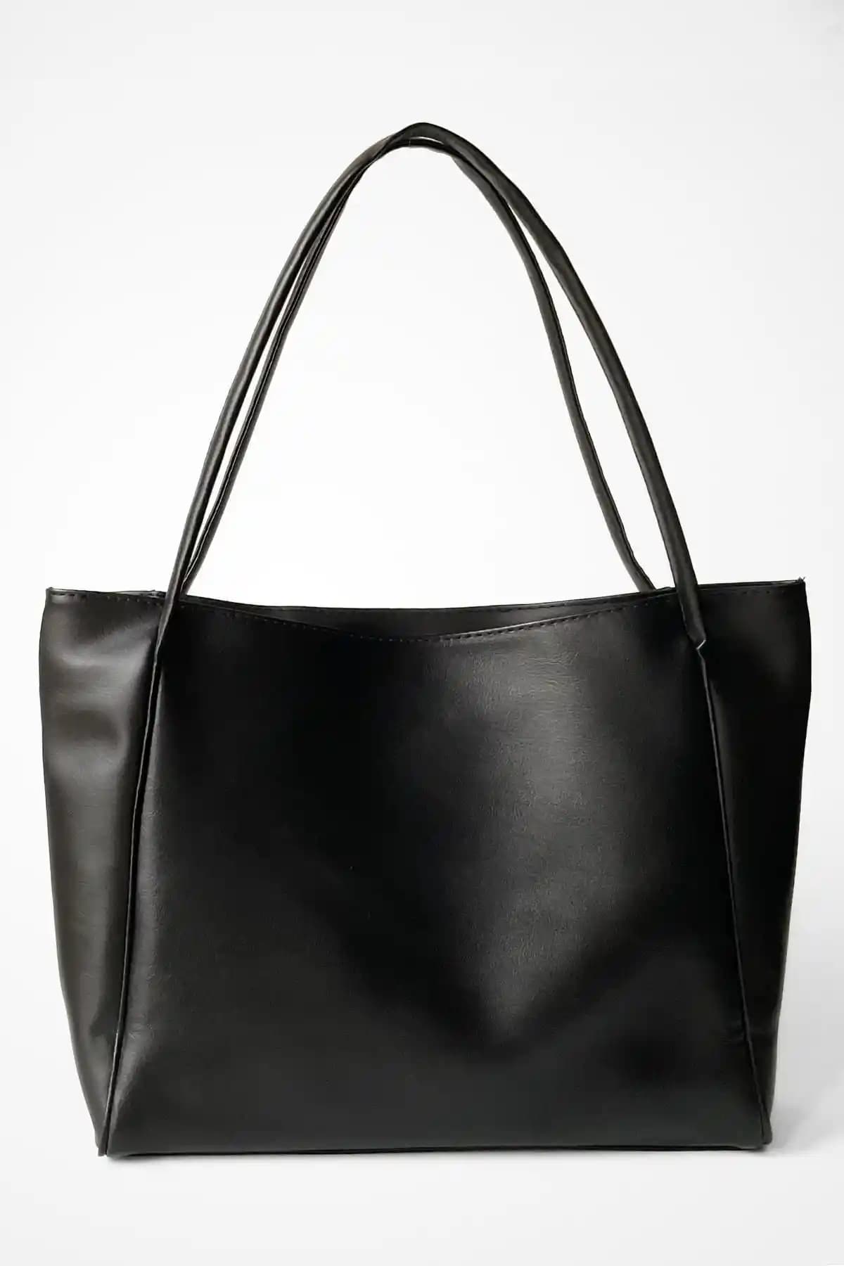 Yuka Atelier Nou Çift Saplı Siyah Büyük Boy Kadın Shopper Çanta Özellikleri ve Kullanım Avantajları