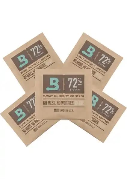 Boveda 72% 8g Beşli Puro Nemlendirici ile Puro Saklama ve Tazelik Koruma