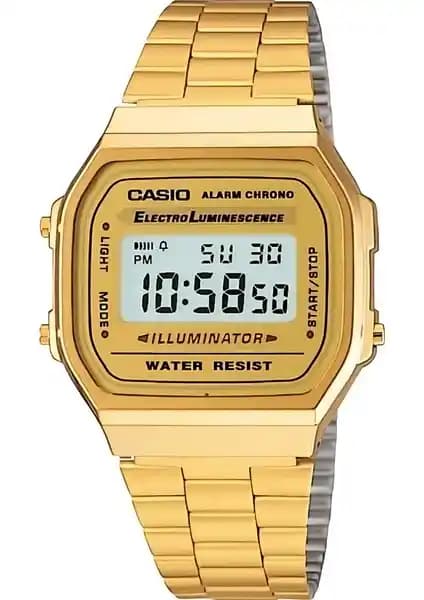 Casio A168WG-9WDF Kadın Dijital Saat: Şıklık ve Fonksiyonellik Bir Arada
