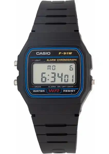Casio F91 Dijital Saat: Modern Tasarım ve Dayanıklılık Sunan Günlük Kullanım Modeli