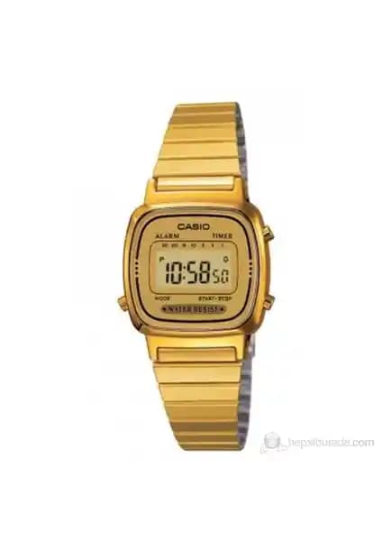 Casio LA670WGA-9DF Kadın Dijital Saatleri: Şıklık ve Fonksiyonellik Bir Arada