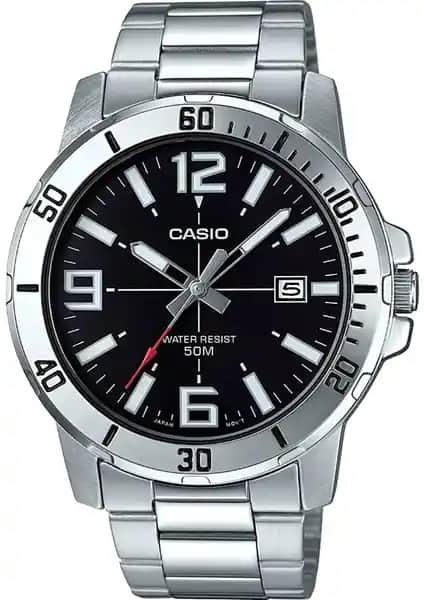 Casio MTP-VD01D-1BVUDF Erkekler İçin Şık ve Dayanıklı Çok Fonksiyonlu Kol Saati