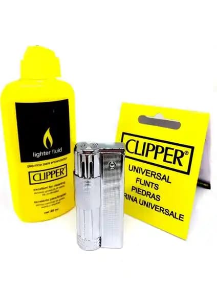 CLİPPER Benzinli Metal Muhtar Çakmakı dayanıklılık ve yüksek performans sağlayan tasarım