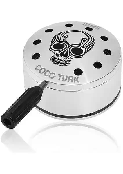 CocoTürk Skull Lotus HMD: Dayanıklı ve Fonksiyonel Alüminyum Közlük Tasarımı