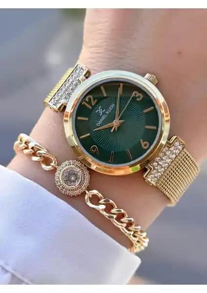 Daniel Klein Çelik Hasır Kordonlu Suya Dayanıklı Saat ve Bileklik Seti İncelemesi