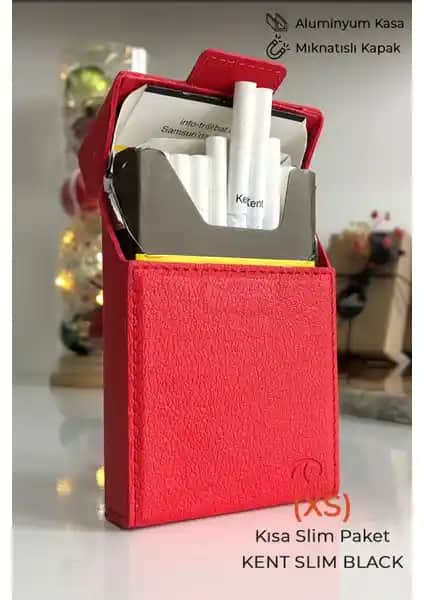 Deri ve Alüminyum Malzemelerle Şık ve Dayanıklı Sigara Kutusu Tasarımı