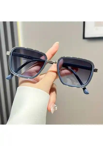 Dzmerc Metal Çerçeveli Yansımayı Önleyici Çift Katmanlı Güneş Gözlüğü