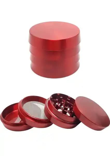 Falconetti Kırmızı 52MM Çok Katmanlı Herbal Öğütücü Parçalayıcı Detaylı İnceleme