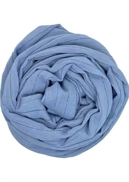 Freya ve Shala Mavi Kadın Şal: Çok Yönlü Kullanım ve Şıklık Sunan Modern Tasarım