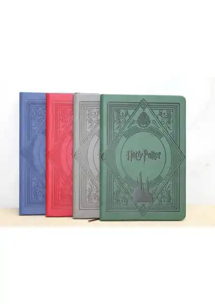 Harry Potter Temalı Renkli Deri Defter Şık Tasarım ve Yüksek Kaliteyle Sunuluyor