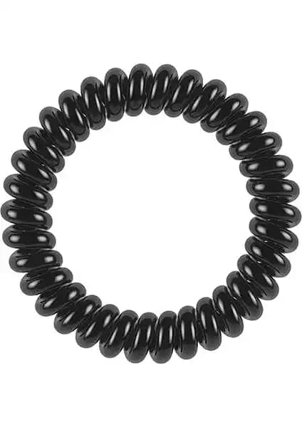 Invisibobble Slim True Black 3'lü Kadın Saç Tokası Şıklık ve İşlevsellik Sunar