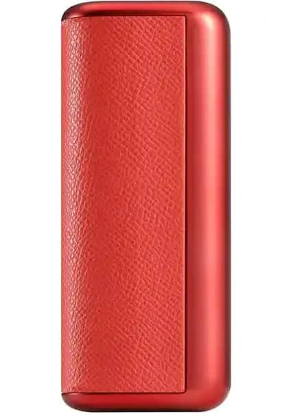 Iqos Iluma Prime ve I Prime Uyumlu Kırmızı Kılıf Şık ve Dayanıklı Koruma Aksesuarı