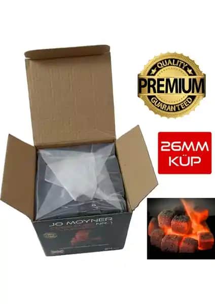 Jo Moyner Küp Nargile Kömürü: Doğal ve Uzun Süre Yanan Kaliteli Kömür Ürünü