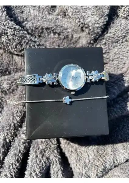 Karde Beauty Çiçekli ve Taşlı Kadın Kol Saatleri Zarif Tasarım ve Dayanıklılıkta Üstünlük