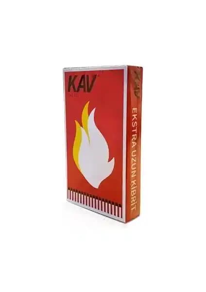 Kav Extra Uzun Kibrit ile Güvenli ve Estetik Ateş Yakma Deneyimi