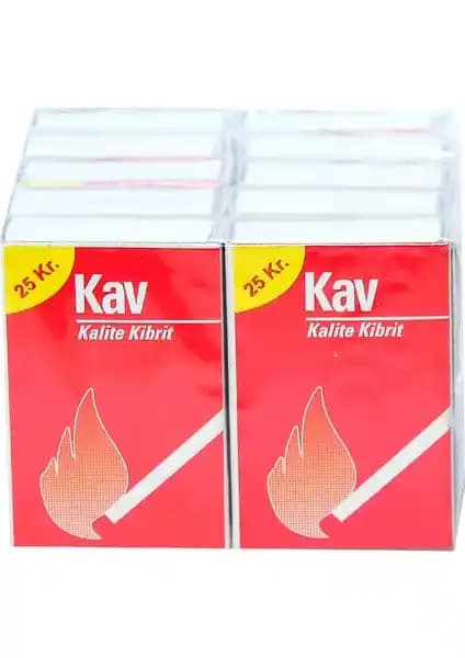 Kav Kibrit 10 Paket: Güvenilir ve Pratik Alev Kaynağı for Ev ve İş Yerleri