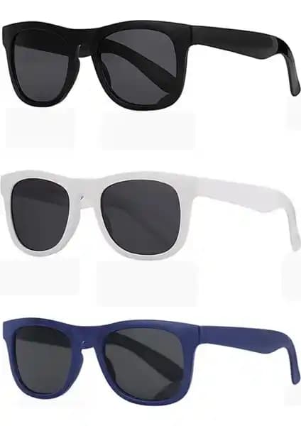 Kinary Çocuk Güneş Gözlüğü 3'lü Seti Güvenli ve Şık Tasarım Özellikleri