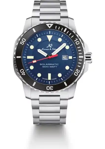 Kronen&Söhne Solarmatic Güneş Enerjili Swiss Made Erkek Çelik Saat Özellikleri ve Tasarımı