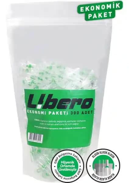 Libero Klasik Ekonomik Sigara Ağızlığı Filtresi ile Güvenli ve Konforlu Sigara Deneyimi