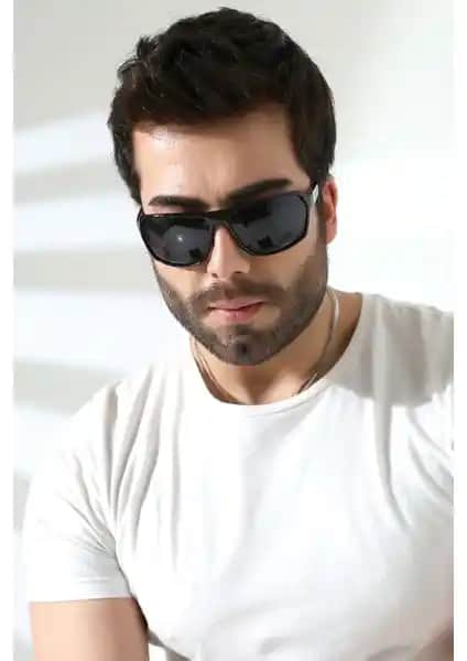 Lozzo Erkek Kare Aksesuarlı Polarize Güneş Gözlüğü Modern Tasarım ve Üstün Koruma Özellikleriyle