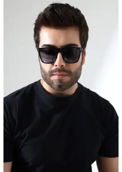 Lozzo Erkek Kare Aksesuarlı Polarize Güneş Gözlüğü Modern ve Dayanıklı Tasarım