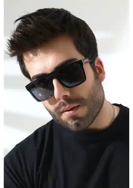 Lozzo Erkek Kare Aksesuarlı Polarize Güneş Gözlüğü: Şıklık ve Fonksiyonellik Bir Arada