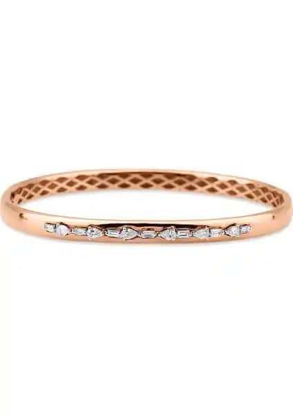 Mov Diamond Daiju Pırlantalı 14 Ayar Altın Kadın Bileklik: Zarif ve Lüks Tasarım