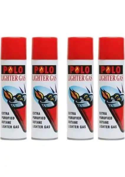 Polo Lighter Gazı 270ML 4'lü Set Güvenilir ve Pratik Kullanım İçin Uygun