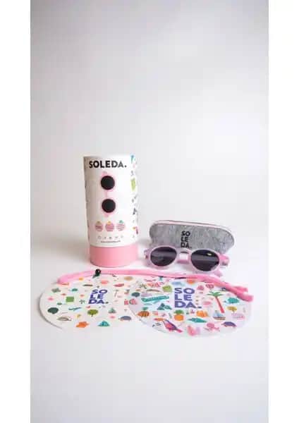 Soleda 3-6 Yaş Çocuk Güneş Gözlüğü Unicorn Güvenli ve Şık Koruma Ürünü