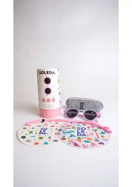 Soleda 3-6 Yaş Çocuk Güneş Gözlüğü Unicorn Güvenli ve Şık Koruma Ürünü