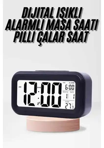 Teknodayım Dijital Işıklı Alarmlı Çalışma Masası Ekran Pilli Saat Ürünü Özellikleri ve Kullanım Avantajları