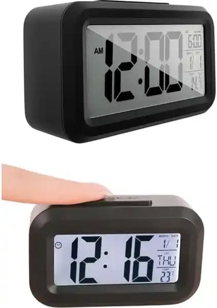 Teknodayım Gece Dijital Masa Saati: Modern Tasarım ve Çok Fonksiyonlu Kullanım İmkanı