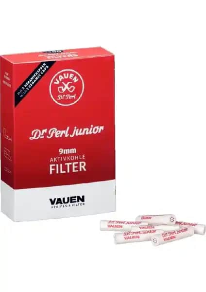 Vauen Dr. Perl Junior Pipo Filtresi: Almanya Üretimi, Kaliteli ve Konforlu Sigara Filtreleri