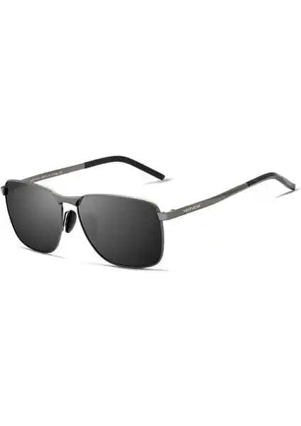 Veithdia Polarize Lens UV400 Kare Retro Güneş Gözlüğü Şıklık ve Koruma Sunar