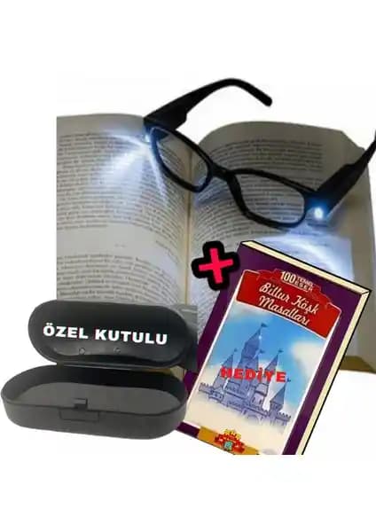 Wildlebend Led Işıklı Kitap Okuma Gözlüğü ile Gece Okuma Deneyiminizi Geliştirin