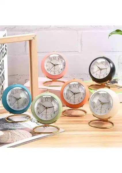 Wolawood Modern Renkli Quartz Masa Saati: Şık ve Fonksiyonel Tasarım Özellikleri