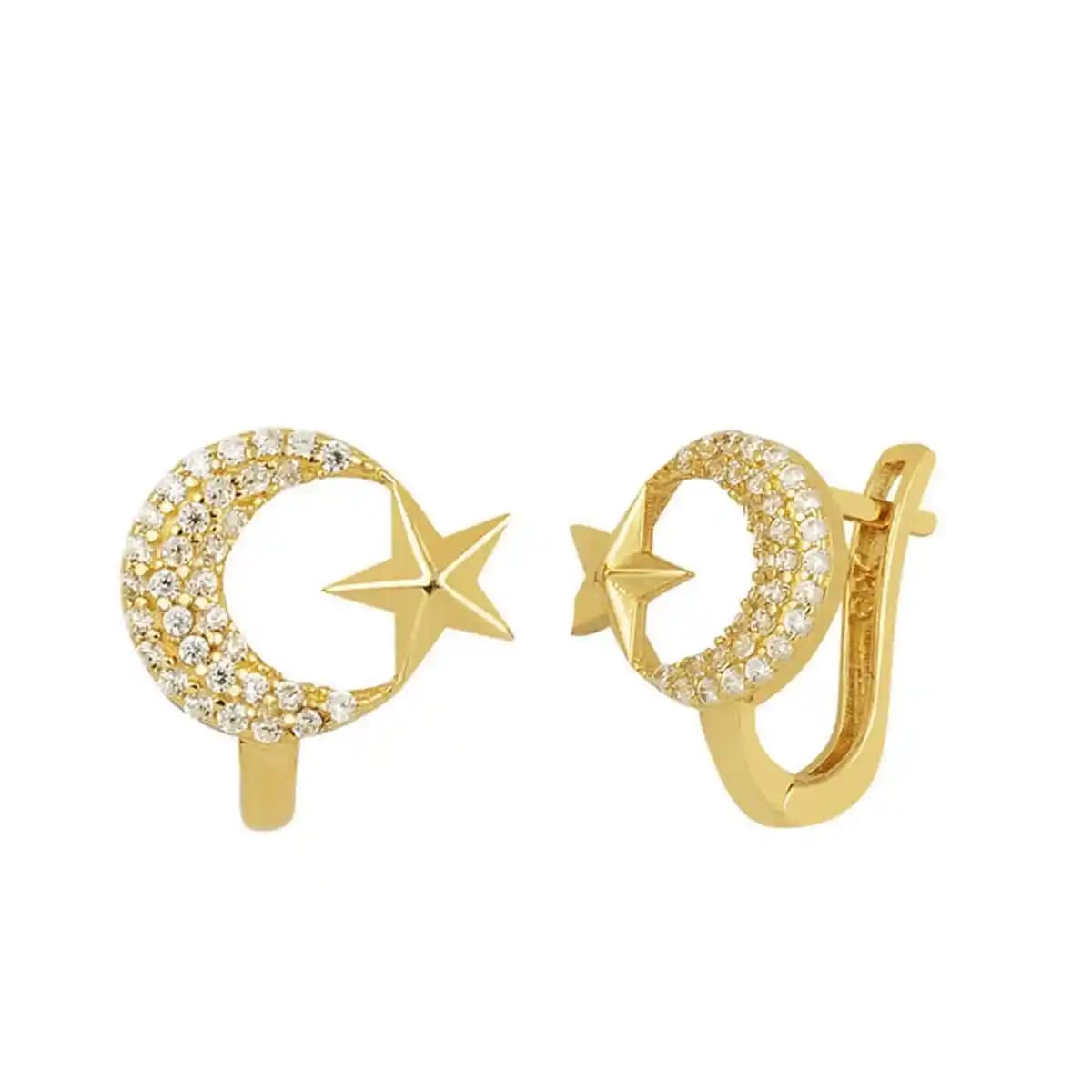 Altın Ay Yıldız Küpe: Kültürel Anlam ve Modern Takı Trendleri Hakkında Bilgi