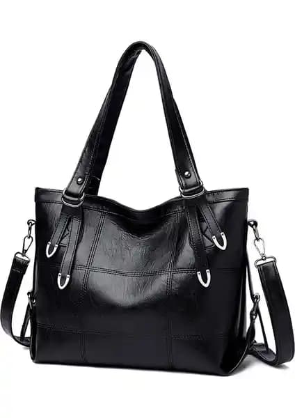 Lucky Store Pu Deri Omuz Çantası ile Oloey Yumuşak Deri Omuz Çantası Karşılaştırması