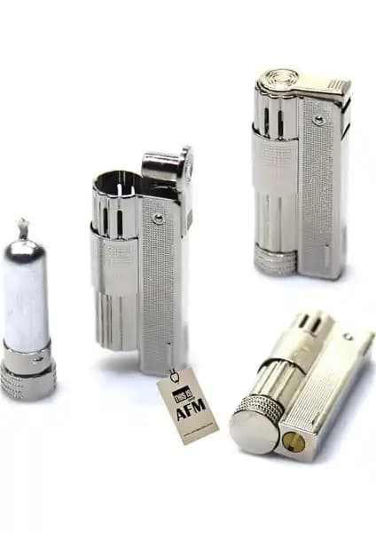 Afm 473 Benzinli Muhtar Çakmağı: Dayanıklı ve Kullanışlı Taşınabilir Çakmak Modeli