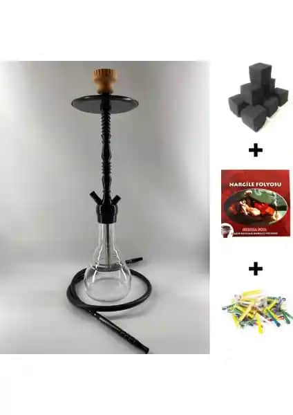 Akarsu Nargile Klasik Kelepçeli Konya Nargile Takımı: Estetik ve Kalitenin Buluşması