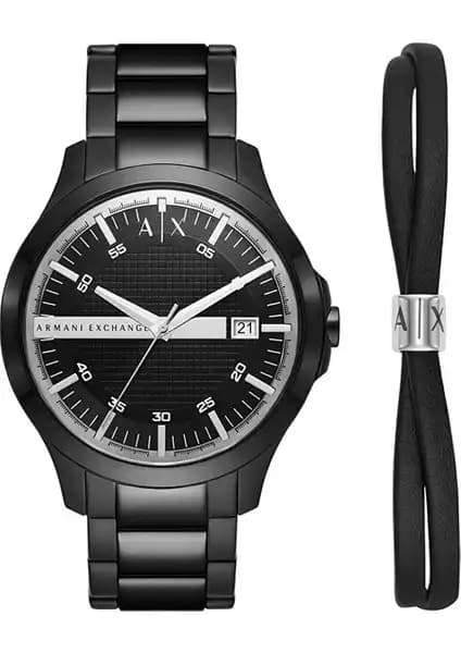 Armani Exchange AX7134SET Erkek Kol Saati ve Bileklik Seti: Şık ve Fonksiyonel Tasarım