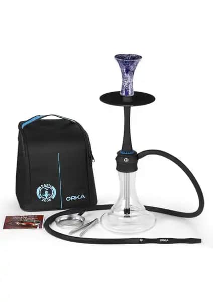 Babil 2006 Orka Taşınabilir Çantalı Nargile Takımı, Hafif ve Dayanıklı Seyahat İçin Uygun