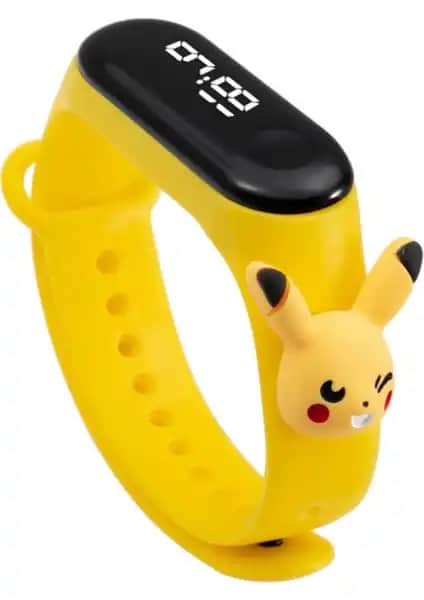 Beauty Life Su Geçirmez LED Pokémon Çocuk Kol Saati: Eğlenceli ve Dayanıklı Tasarım
