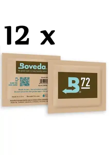 Boveda B72 Otomatik Humidor Nemlendiricisi 12 Jel Paket, Puro Saklama ve Koruma